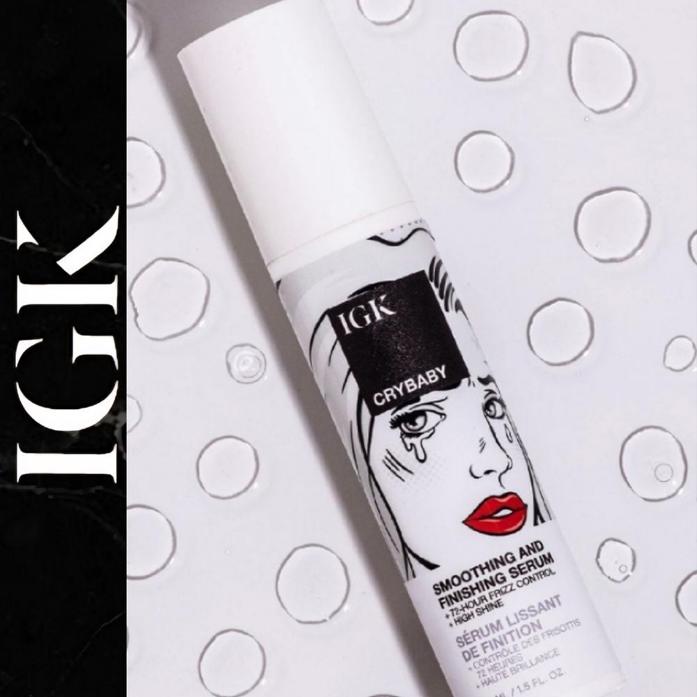 IGK CryBaby Smoothing & Finishing Serum